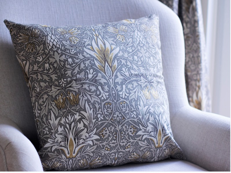 William Morris Snakeshead Pewter Cushions - Prices start for 2